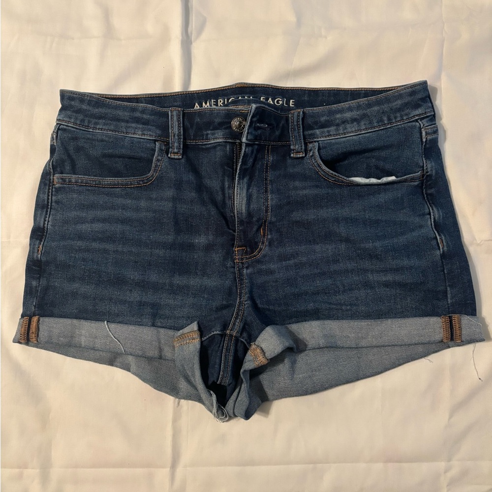 American Eagle Outfitters Indigo Jean Shorts